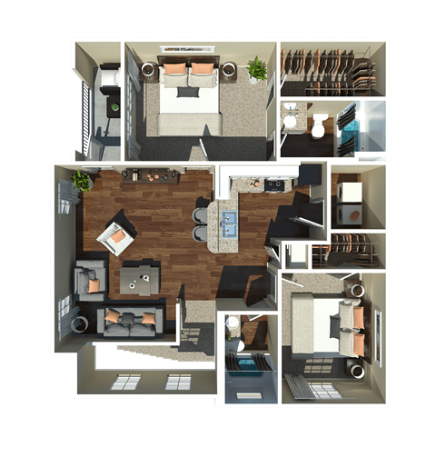 Zachary Parkside Apartments in Zachary, LA